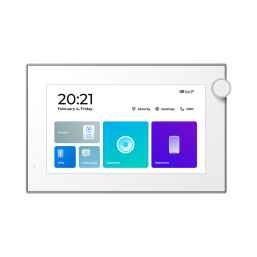 AZ-07L White BAS-IP видеодомофон с сенсорным цветным LCD экраном