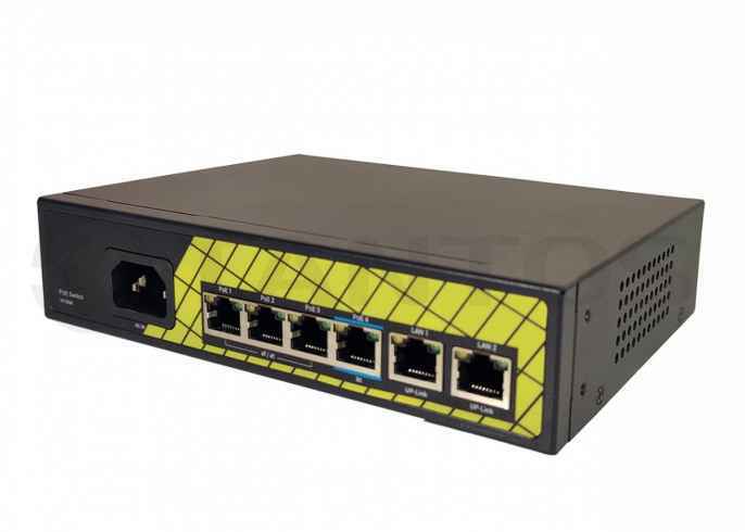 TSn-4FP6F2 Коммутатор PoE