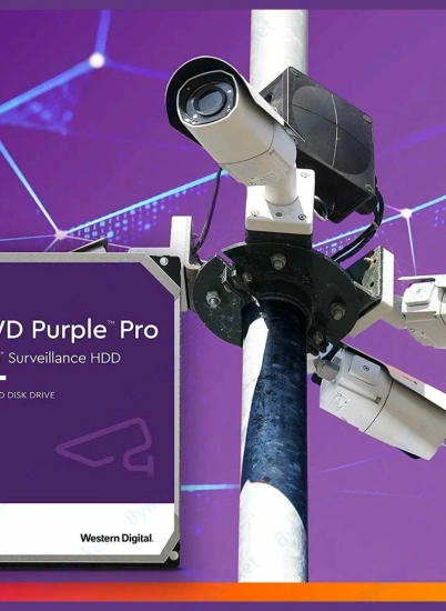 Надёжные жёсткие диски WD Purple — лучшее решение для систем видеонаблюдения