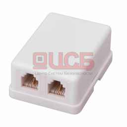 Телефонная розетка - 2 6P-2C  PROCONNECT 03-0002-4