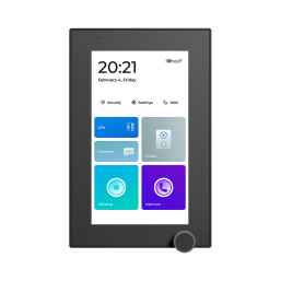 AZ-07L BLACK BAS-IP видеодомофон с сенсорным цветным LCD экраном