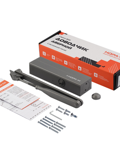 Доводчики дверные с функцией Back Check