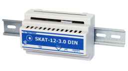 SKAT-12-3,0 DIN источник питания 12В 3А пластиковый корпус под DIN рейку 35 мм