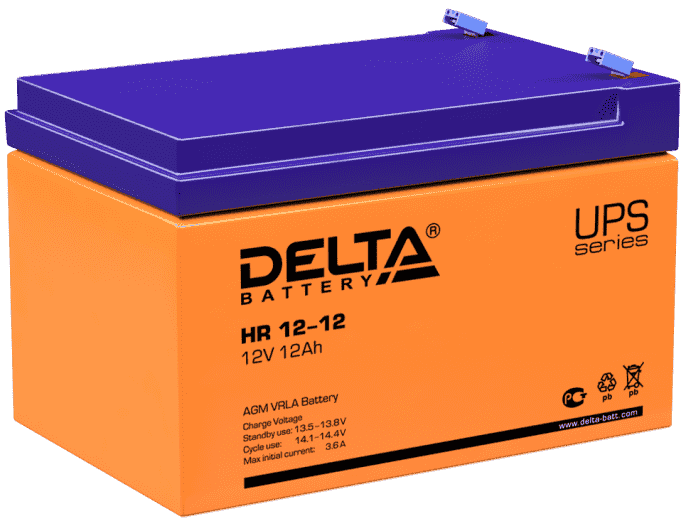 Аккумулятор HR 12-12 Delta